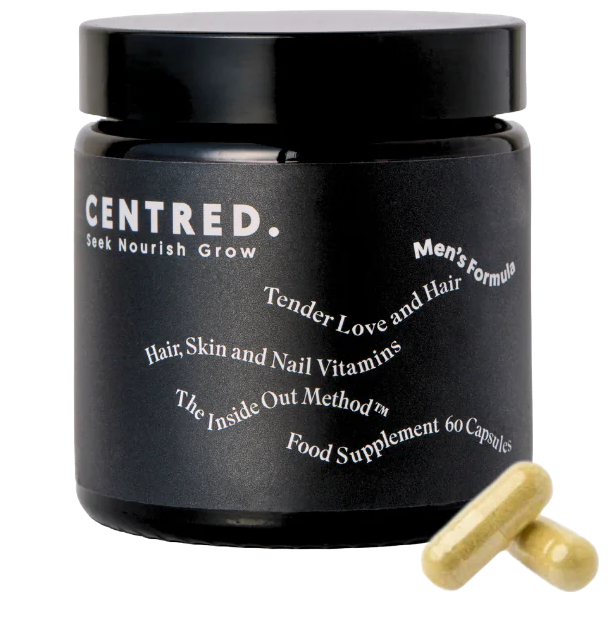 CENTRED Men's Hair Vitamins bottle